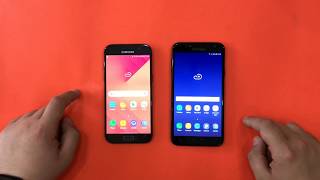 Samsung Galaxy A5 2017 vs Samung Galaxy J4 2018 [upl. by Duke]