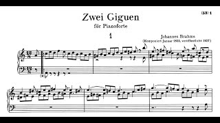 Johannes Brahms  2 Gigues WoO 4 [upl. by Ideih590]