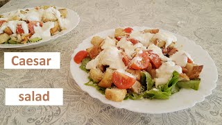 Caesar salad  Cezar salata [upl. by Erb126]