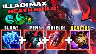 ILLAOI TOP MAXIMUM HEALTH AND HEALING BUILD OP [upl. by Harilda]