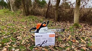 Це потрібно знати при покупці бензопили Stihl‼️бензопила Stihl MS180🔥🔥 [upl. by Hanover]