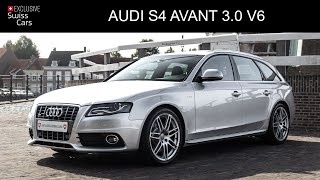 Bijna Youngtimer Audi S4 Avant 30 V6 2009 B8 Review  Exclusive Swiss Cars [upl. by Ainessey]