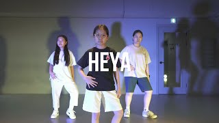 IVE  HEYA  HY dance studio  Kids kpop class [upl. by Gereron]