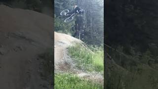 Tricking everything on crab apple at whistler bike park mtbday whistlerbikepark [upl. by Naelcm]