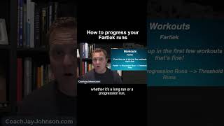 Workouts How to progress your Fartlek runs [upl. by Haididej]