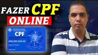 Como TIRAR CPF pela Internet 2022 [upl. by Dorcus]