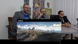 The Elder Scrolls VI E3 2018 Trailer Reaction [upl. by Aryamoy]