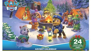 ASMR  Paw Patrol Advent Calendar  Christmas  NO Talking [upl. by Anawak]