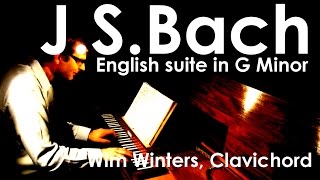 JSBach  English Suite n°3 in G Minor BWV 808  Wim Winters clavichord [upl. by Retsbew]