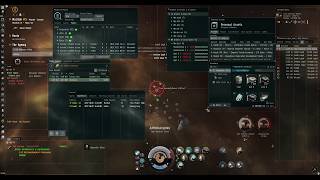 EVEonline True Power Shipyards Combat Sansha Nation expedition on Stratios  2nd location [upl. by Low]