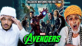 From Fields to Fury Villagers Dive into Avengers 2012 – FirstTime Movie Night React 20 [upl. by Larred]