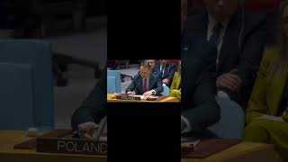 Polish Foreign Minister Radoslaw Sikorski at the UN Security Council on Ukraine [upl. by Gilemette340]