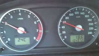 Ford Mondeo MK3 18 125KMBHP 0100 kmh acceleration [upl. by Cohette]