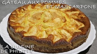 Gâteau aux pommes et mascarpone [upl. by Ahsem]