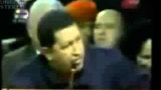 HUGO CHAVEZ HABLA DE LOS REPTILIANOS [upl. by Ibbob]