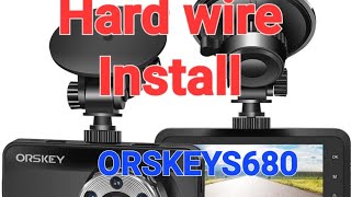 Mastering the ORSKEY S680 Hard Wire Install for Enhanced Protection dash cams [upl. by Nosnirb]