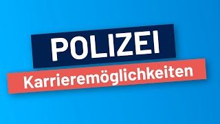 Polizei Dienstgrade  Diese Karrieremöglichkeiten erwarten dich bei der Polizei in Deutschland [upl. by Akfir]