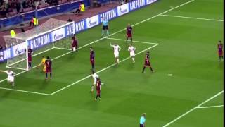 Kyriakos Papadopoulos Goal  Barcelona  Leverkusen 01  29915 [upl. by Atekal]