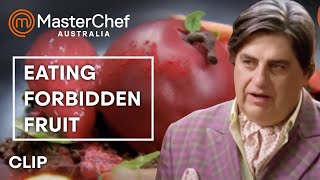 Forbidden Fruit Dessert Triumph  MasterChef Australia  MasterChef World [upl. by Dulce946]