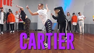 Dopebwoy quotCARTIERquot ft Chivv amp 3robi  Duc Anh Tran Choreography [upl. by Folger]