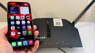 How to Connect to Modem Router with QR Code on iPhone [upl. by Ennelram334]