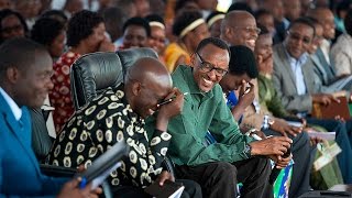 President Kagame addresses thousands of residents gathered in Nyamasheke District [upl. by Euqinehs]