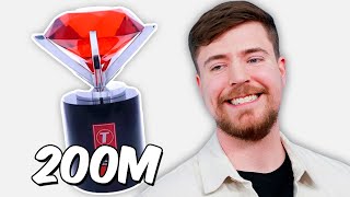 O MrBeast Vai Receber A Placa de 200 Milhões [upl. by Tomlinson]