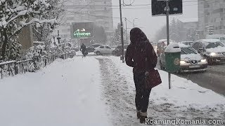 Suceava Romania  Winter Wonderland in a Medieval City [upl. by Millur551]