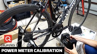 Specialized Quarq Power Meter Calibration [upl. by Noisla]