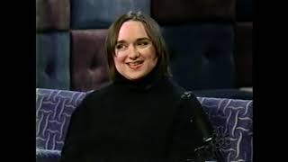 Sarah Vowell on Late Night November 30 2000 [upl. by Anelahs]