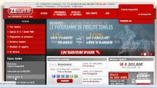 Modifier ou supprimer un pari sur ZEturfFr [upl. by Nomma997]