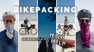 Vlog 36  Bikepacking Le Mont Saint MichMich  Avec nos Vtt vintage [upl. by Othe]