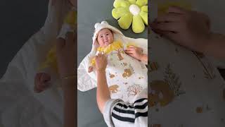 Make Newborn Sleep Easy and Peaceful with Newborn Swaddling cutebaby babycare [upl. by Adabelle]