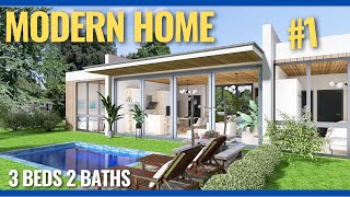 3 Bedrooms 2 Baths amp a Backyard Oasis This Modern Home Has It All [upl. by Irrot365]