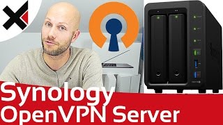 Synology DiskStation OpenVPN Server einrichten Windows macOS iOS Android  iDomiX [upl. by Annette517]