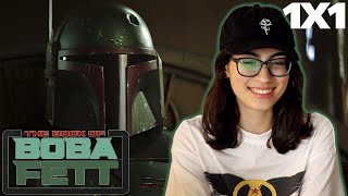 THE BOOK OF BOBA FETT EPISODE 1 REACTION “Chapter 1 Stranger in a Strange Land” [upl. by Cl]