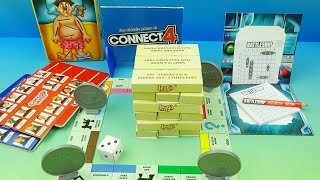 2022 McDONALDS HASBRO GAMING set of 6 HAPPY MEAL COLLECTIBLE BOARD GAMES VIDEO REVIEW [upl. by Trescott]