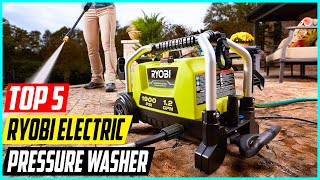 5 Ryobi Electric Pressure Washer for 2024 [upl. by Aiyn]