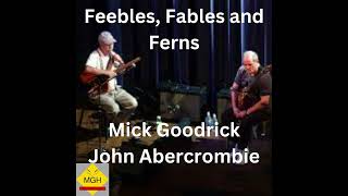 Feebles Fables and Ferns  Mick Goodrick and John Abercrombie Live [upl. by Lander]