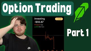 I Tried Trading Options Again on Robinhood Part 1 [upl. by Dagmar]