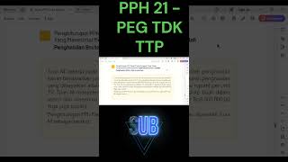 CARA MENGHITUNG PPH 21 PEGAWAI TIDAK TETAP [upl. by Piers]