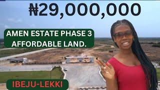 AMEN ESTATE PHASE 3 AFFORDABLE LAND IN IBEJU LEKKI [upl. by Cargian]