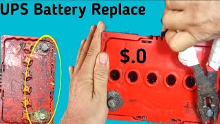 UPS Battery Replace  0 [upl. by Whatley]