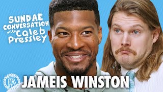 JAMEIS WINSTON Sundae Conversation with Caleb Pressley [upl. by Almat790]