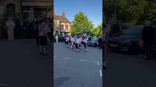 Earls Barton Festival Traditional Morris Dancers [upl. by Ailuig]