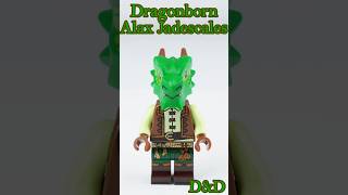 Lego DampD Dragonborn Alax Jadescales Minifigure [upl. by Natica]