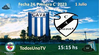 Victoriano Arenas vs Claypole – Fecha 24 – Torneo Primera C 2023 [upl. by Sewellyn152]