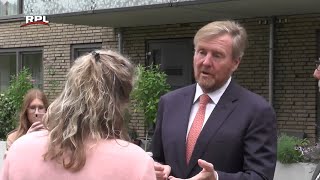 koning op bezoek in Woerden [upl. by Steen344]