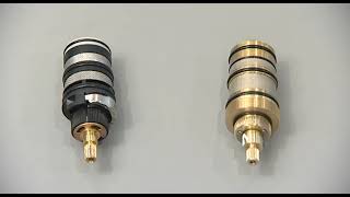 Vado Concealed shower valve Thermostatic cartridge polymer maintenance replacement and calibrati [upl. by Bolt803]