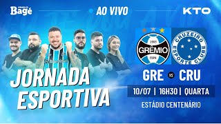 AO VIVOJORNADA DO BAGÉGRÊMIO X CRUZEIRO DIRETO DE CAXIAS DO SUL [upl. by Fogg837]